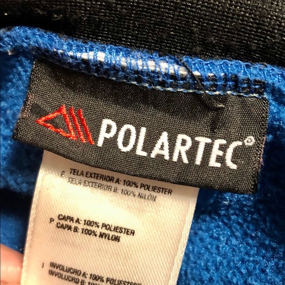 THE NORTH FACE boys Sz L Polartec zip up jacket - Picture 3 of 13